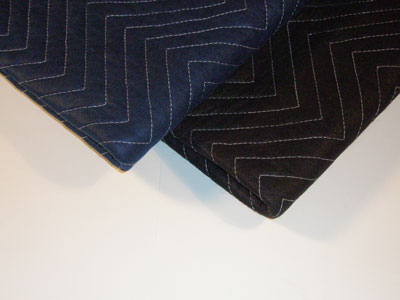 Sound Absorbing Blankets are Inexpensive and Easy to Install